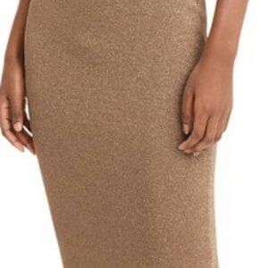 J Crew  Lurex® sweater tube skirt